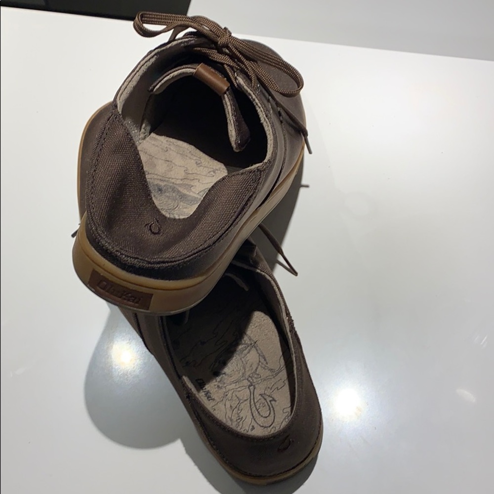 Olukai men’s kahu lace shoes - Picture 3 of 5